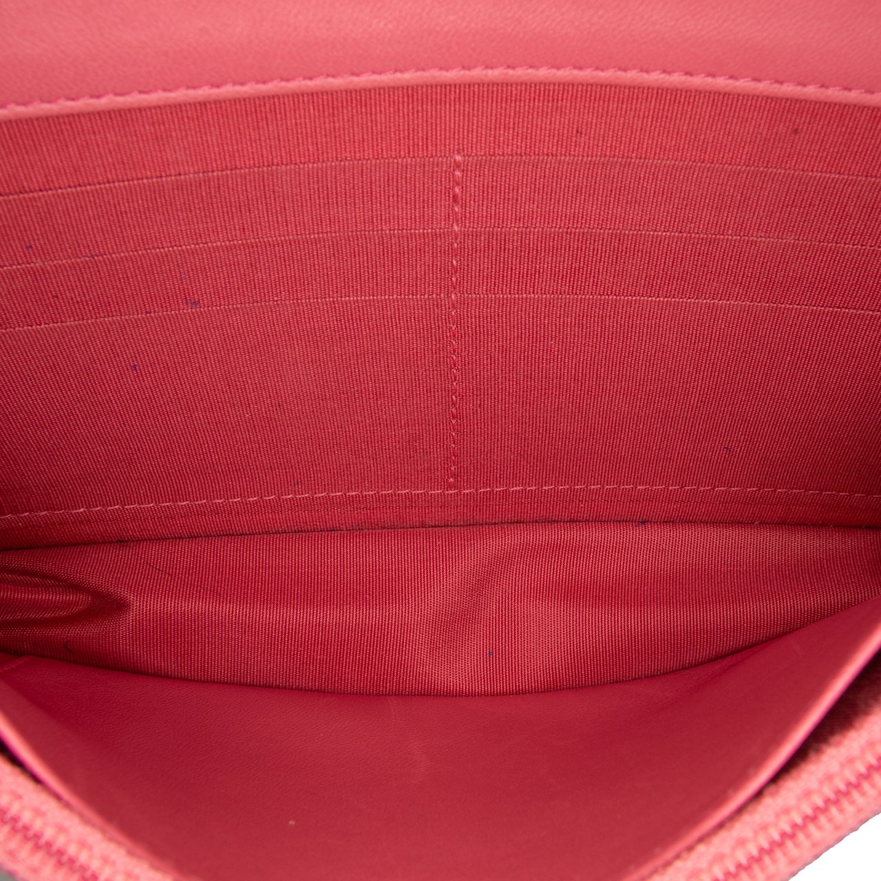 Chanel Lambskin Boy Wallet On Chain Roze