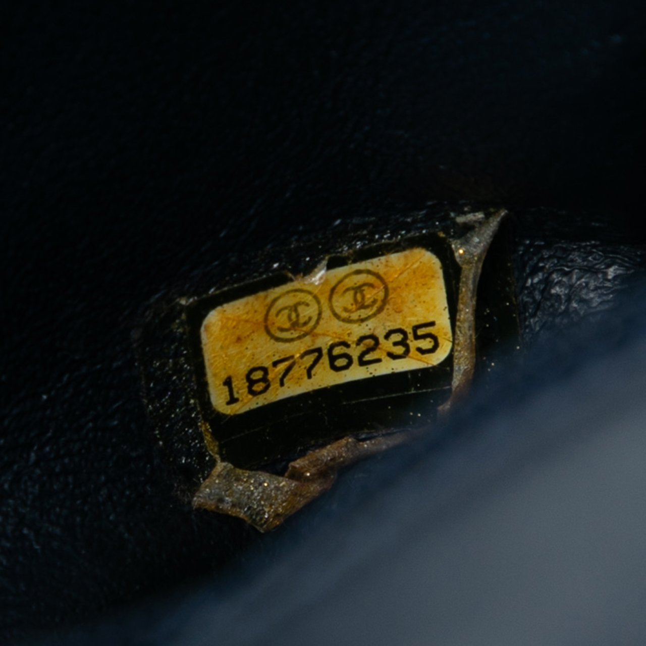 Chanel Mini Rectangular Classic Patent Single Flap Zwart