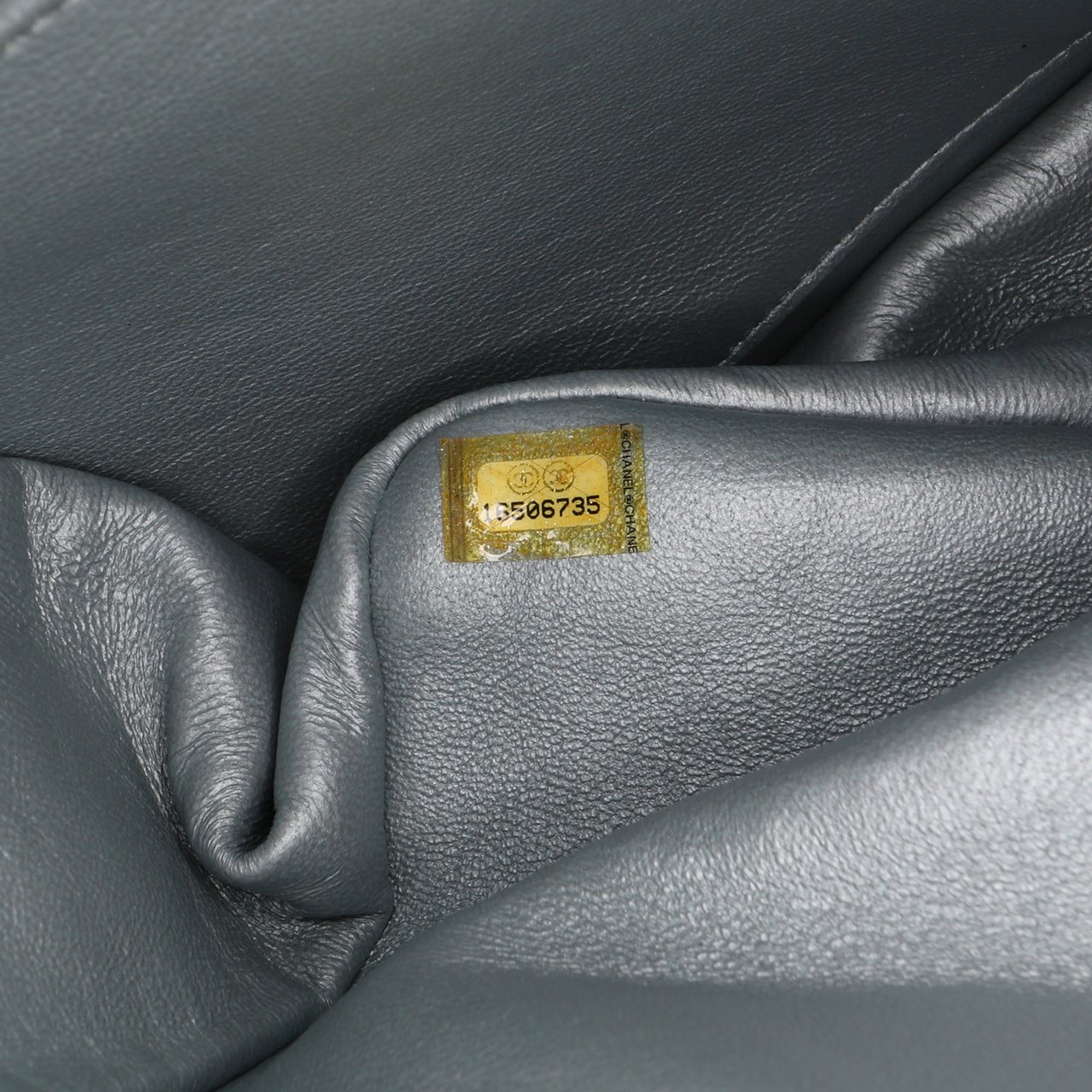 Chanel Jumbo Classic Lambskin Double Flap Zilver