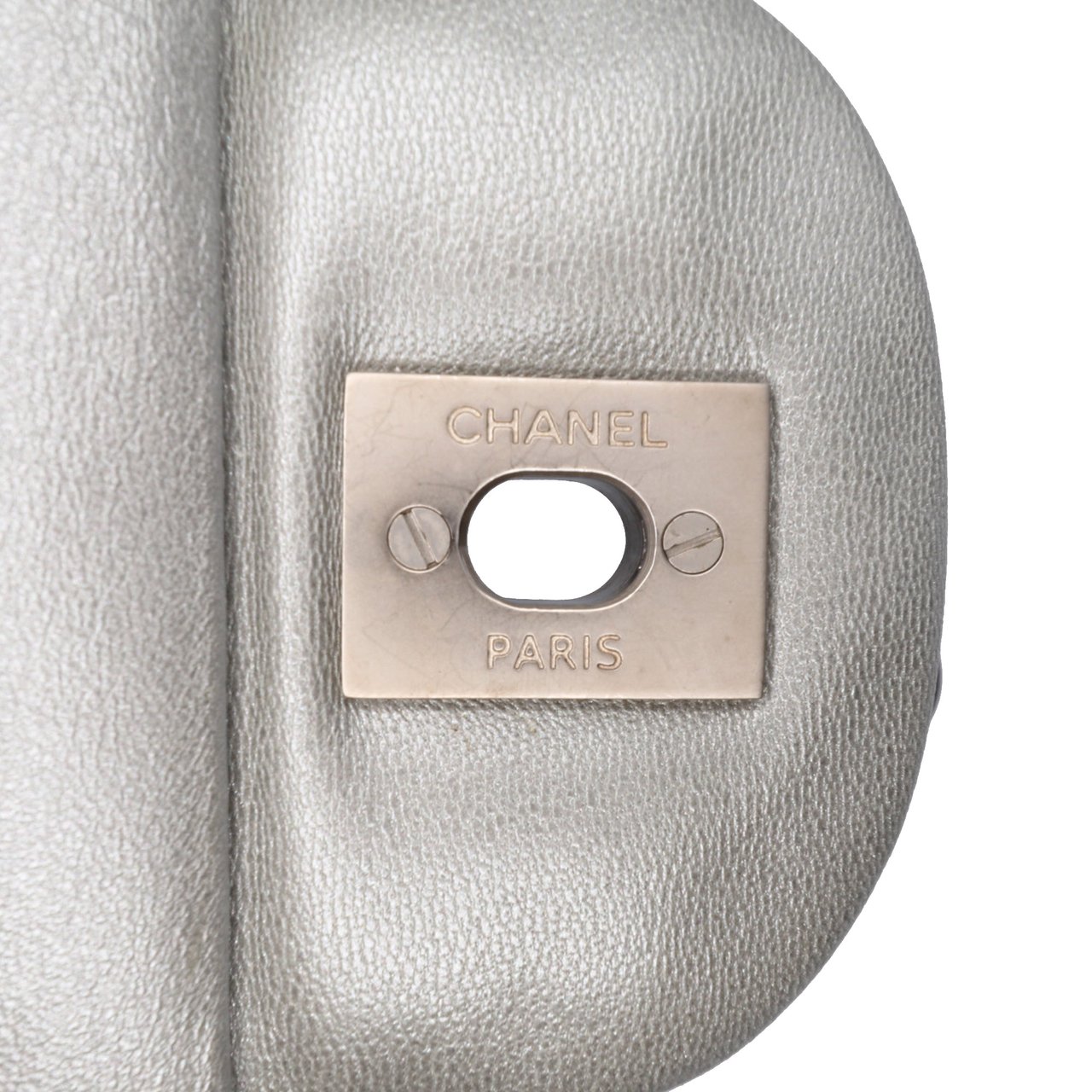 Chanel Jumbo Classic Lambskin Double Flap Zilver