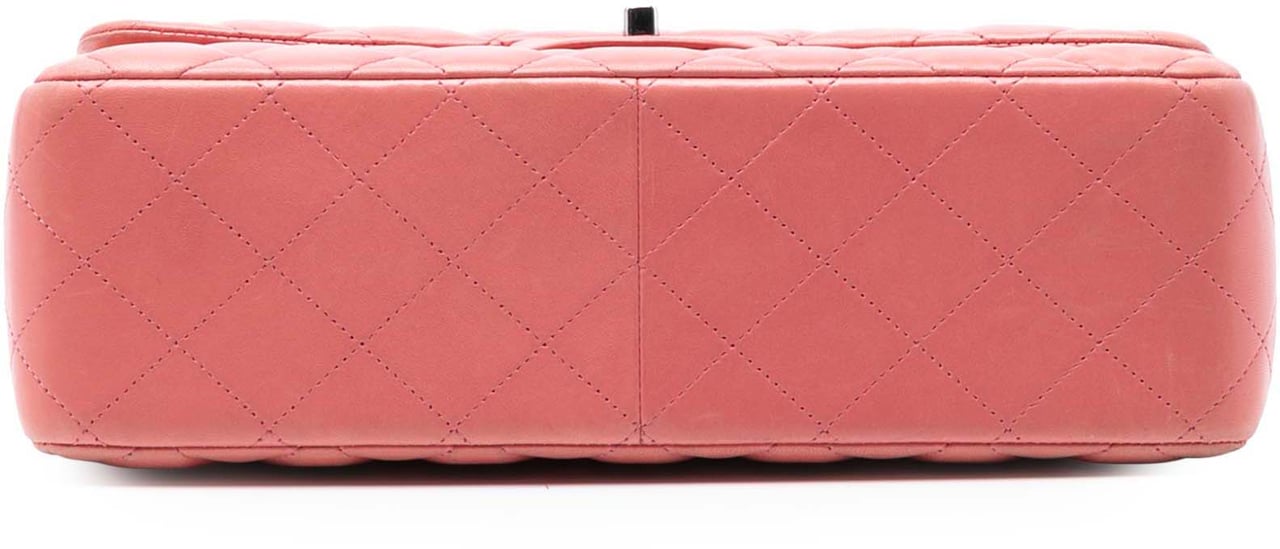 Chanel Jumbo Classic Lambskin Double Flap Roze