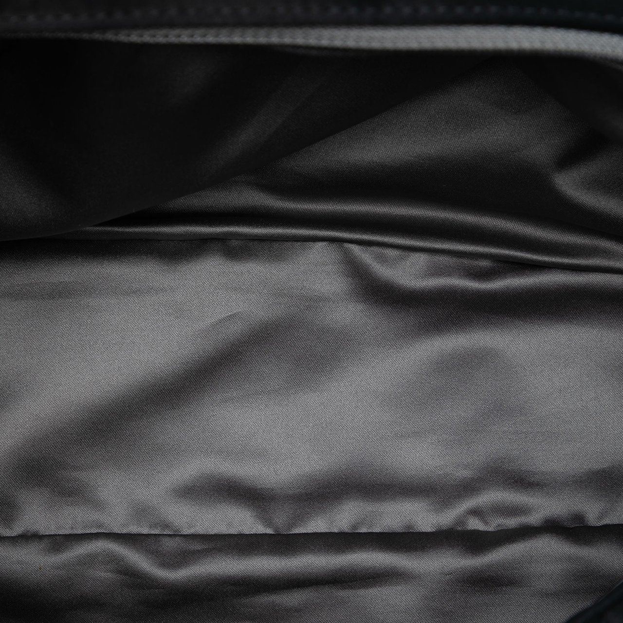 Chanel Extra Large CC Quilted Satin Single Flap Zwart