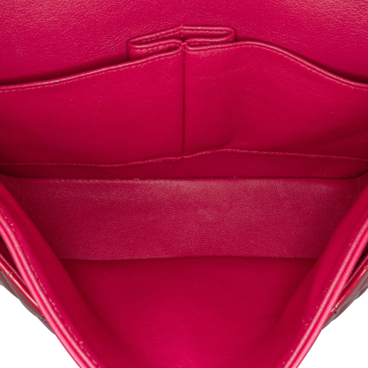 Chanel Medium Classic Patent Double Flap Roze