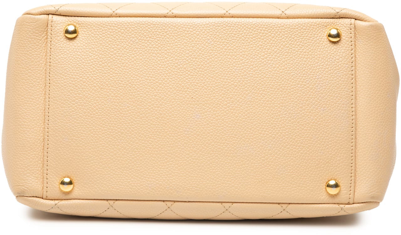 Chanel Petite Caviar Timeless Tote Bruin