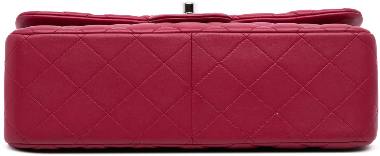 Chanel Jumbo Classic Lambskin Double Flap Roze