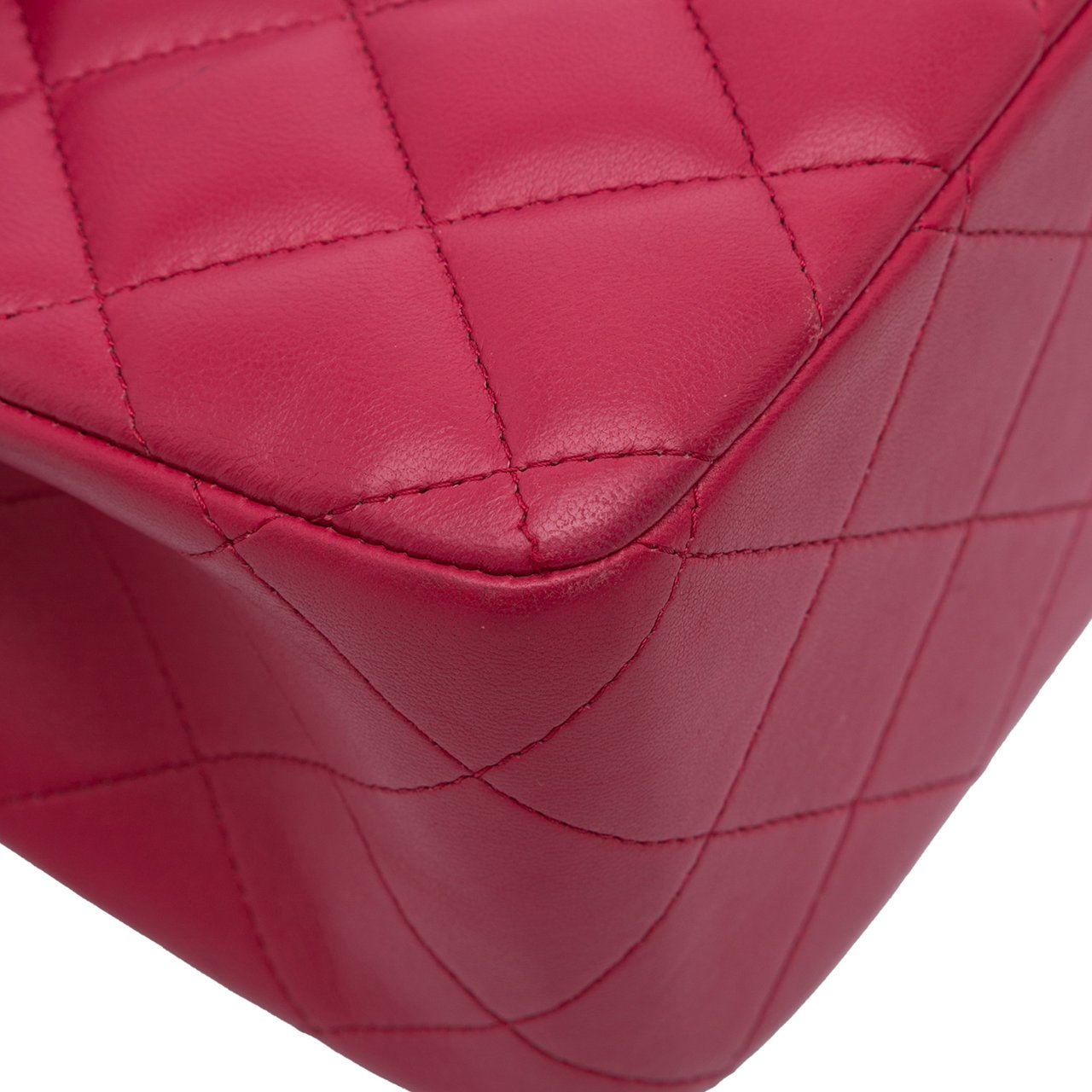 Chanel Jumbo Classic Lambskin Double Flap Roze
