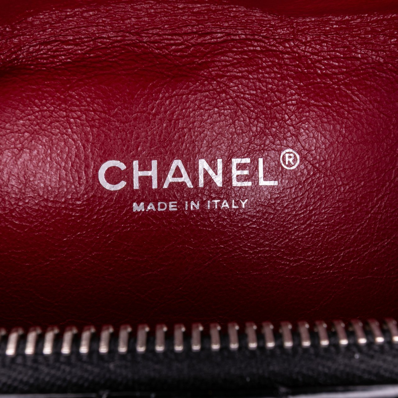 Chanel Quilted Patent Geometric Kaleidoscope Shoulder Bag Zwart