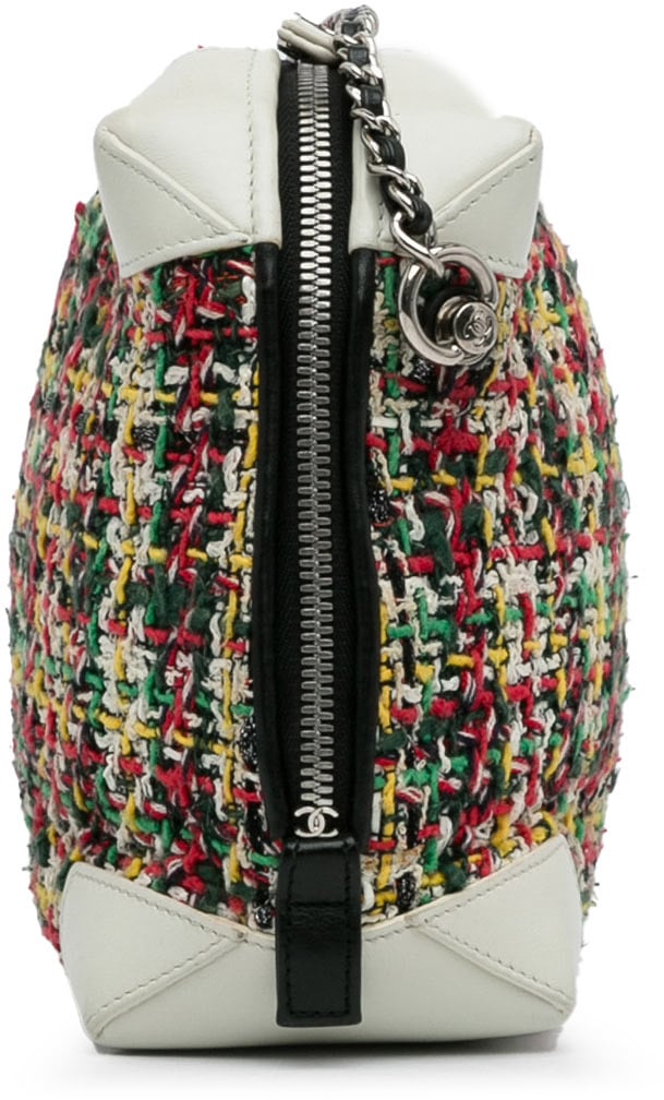 Chanel Tweed Street Allure Camera Bag Rood