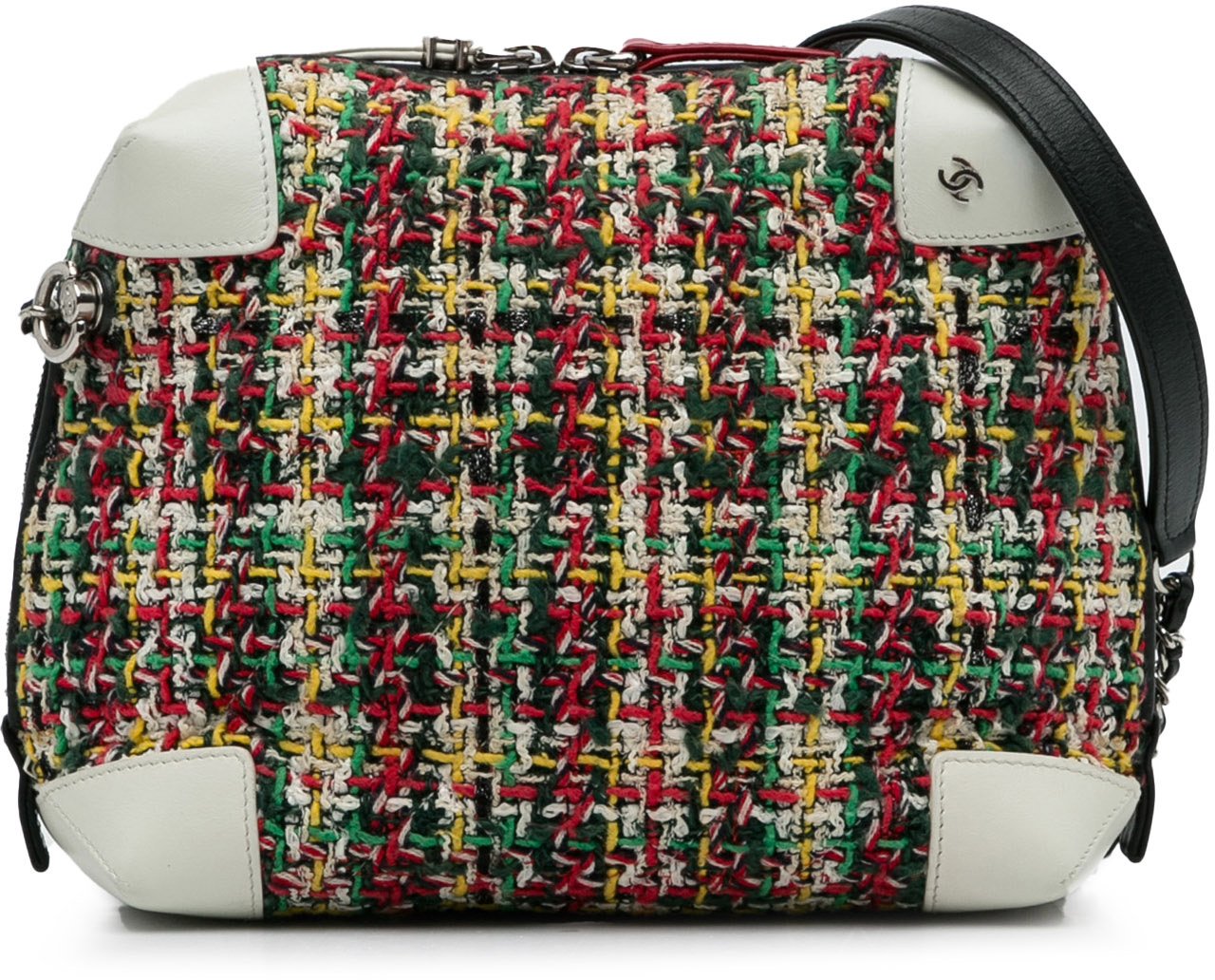 Chanel Tweed Street Allure Camera Bag Rood