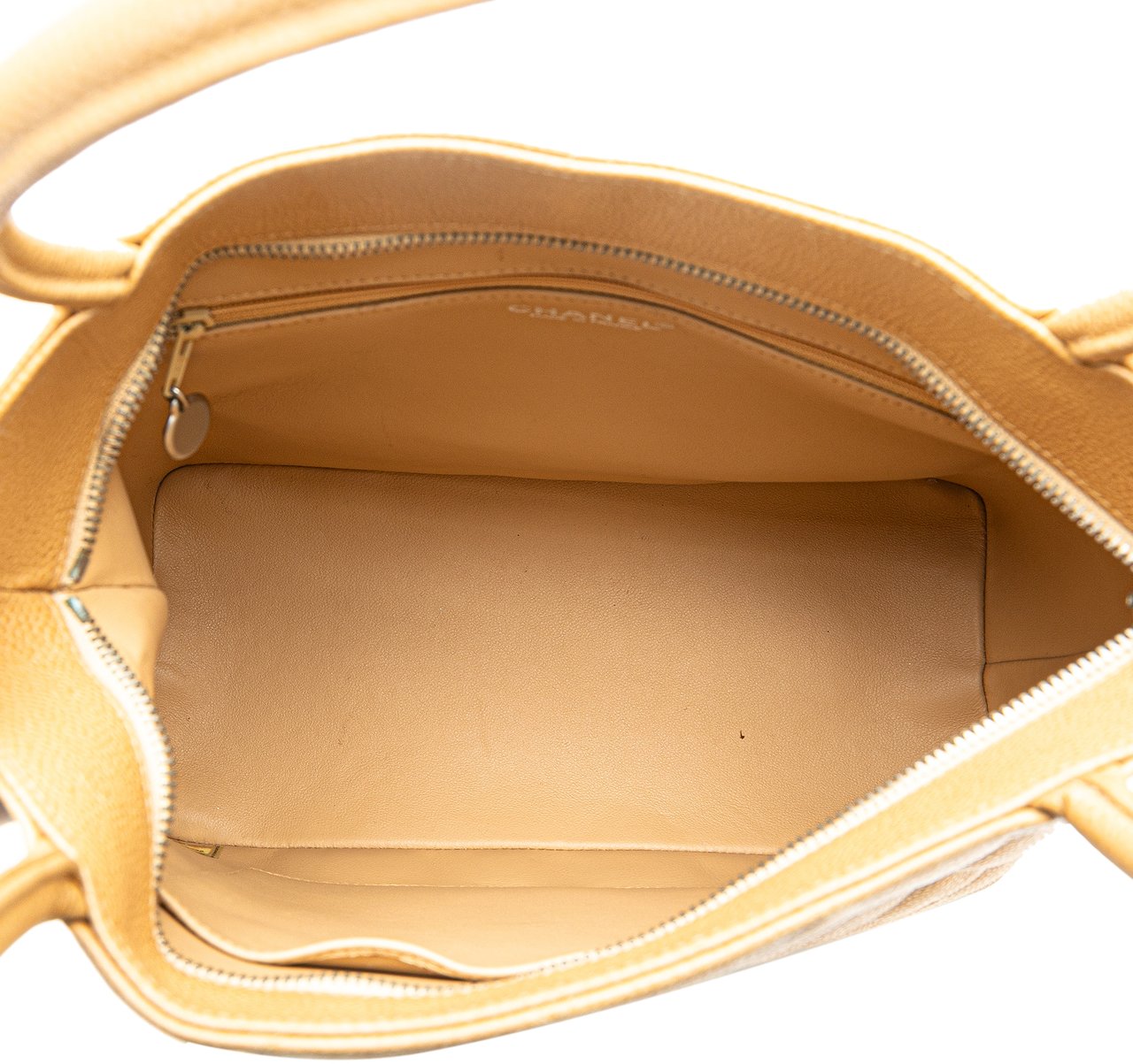 Chanel Caviar Medallion Tote Bruin
