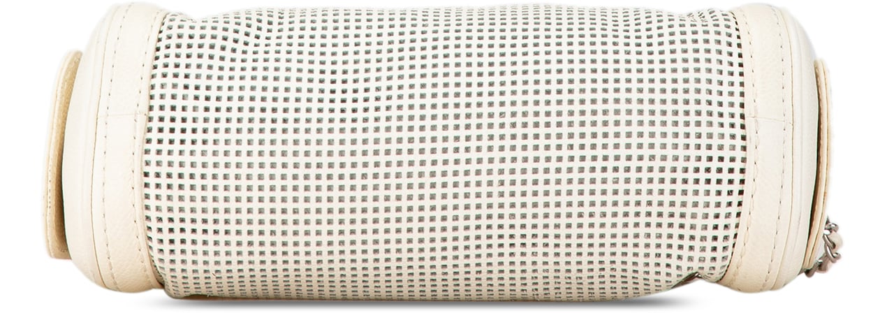 Chanel Caviar Perforated Pulley Shoulder Bag Wit