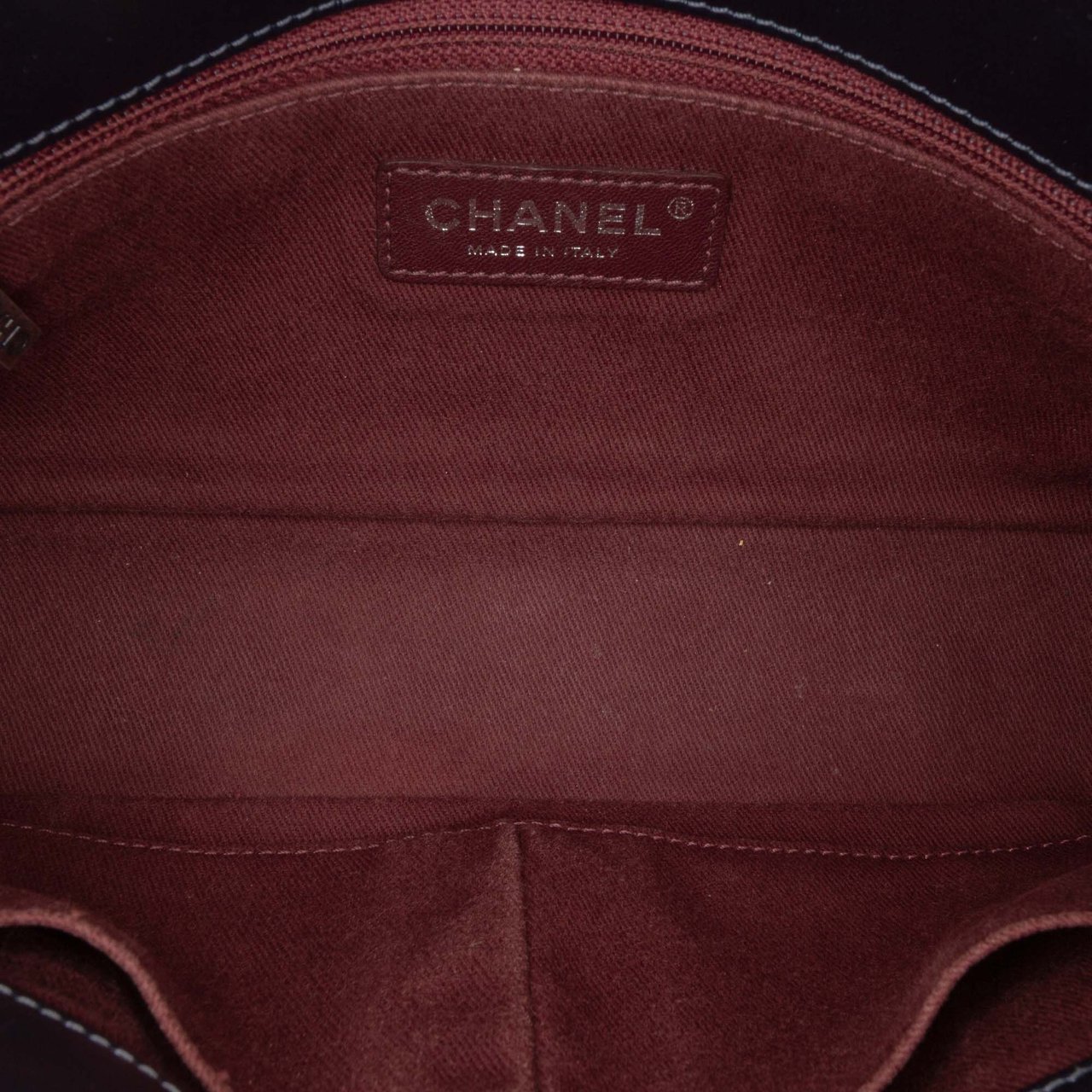 Chanel Medium Quilted Glazed Calfskin Coco Pleats Flap Blauw