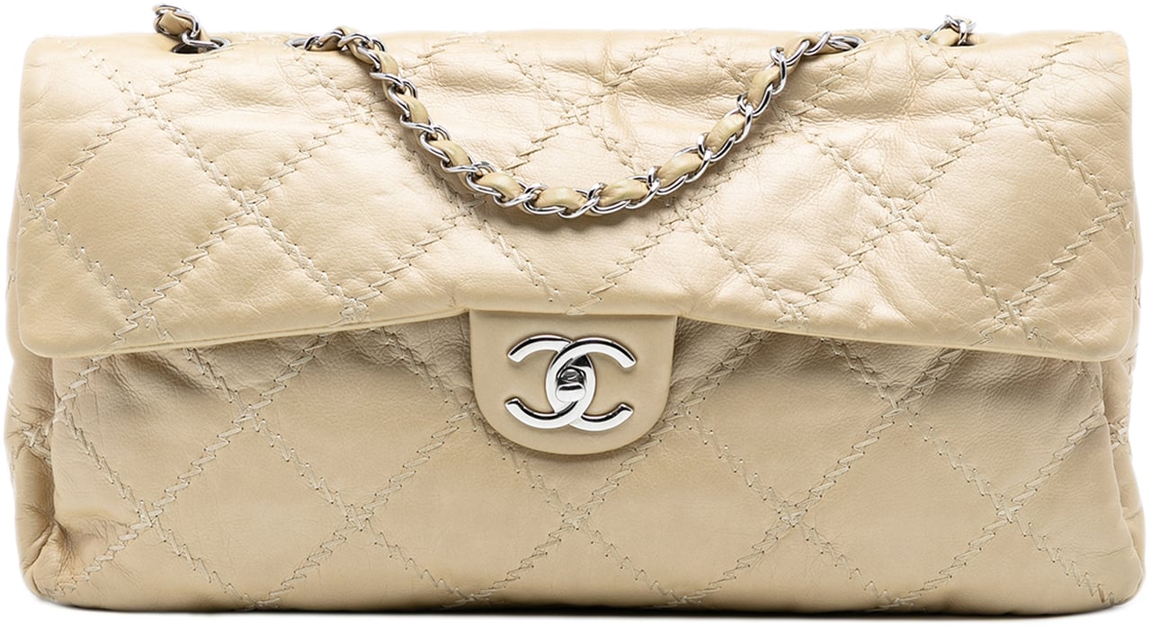 Chanel Quilted Lambskin Ultimate Stitch Flap Bruin