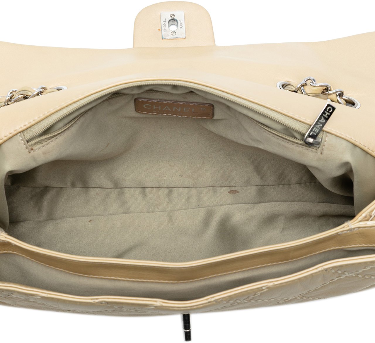 Chanel Quilted Lambskin Ultimate Stitch Flap Bruin