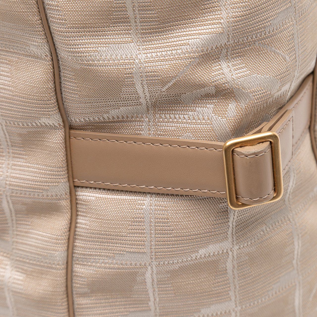 Chanel New Travel Line Nylon Tote Bruin