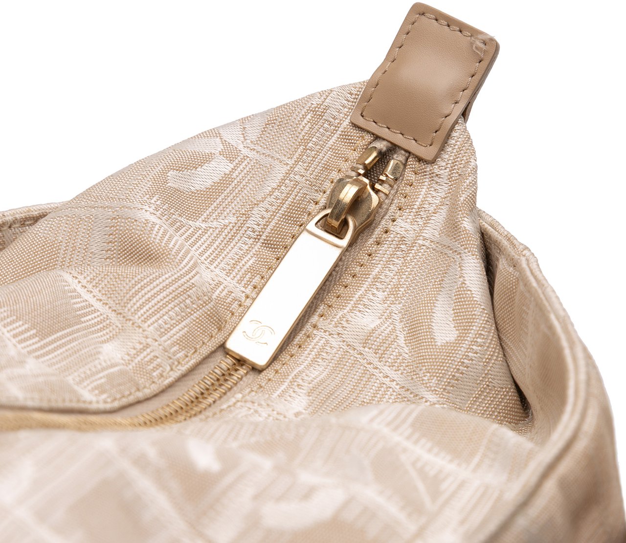 Chanel New Travel Line Nylon Tote Bruin