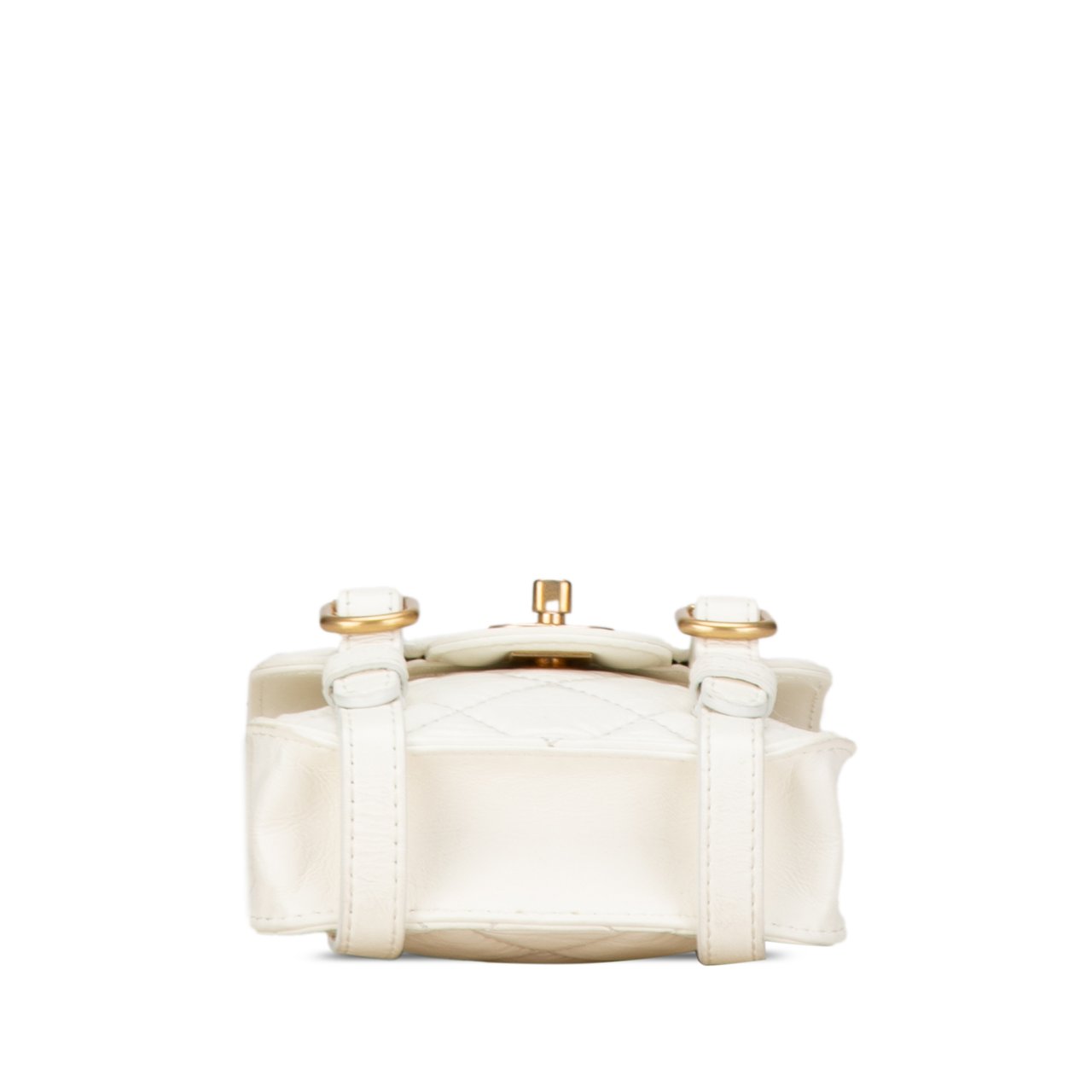 Chanel Mini Aged Calfskin City School Flap Wit