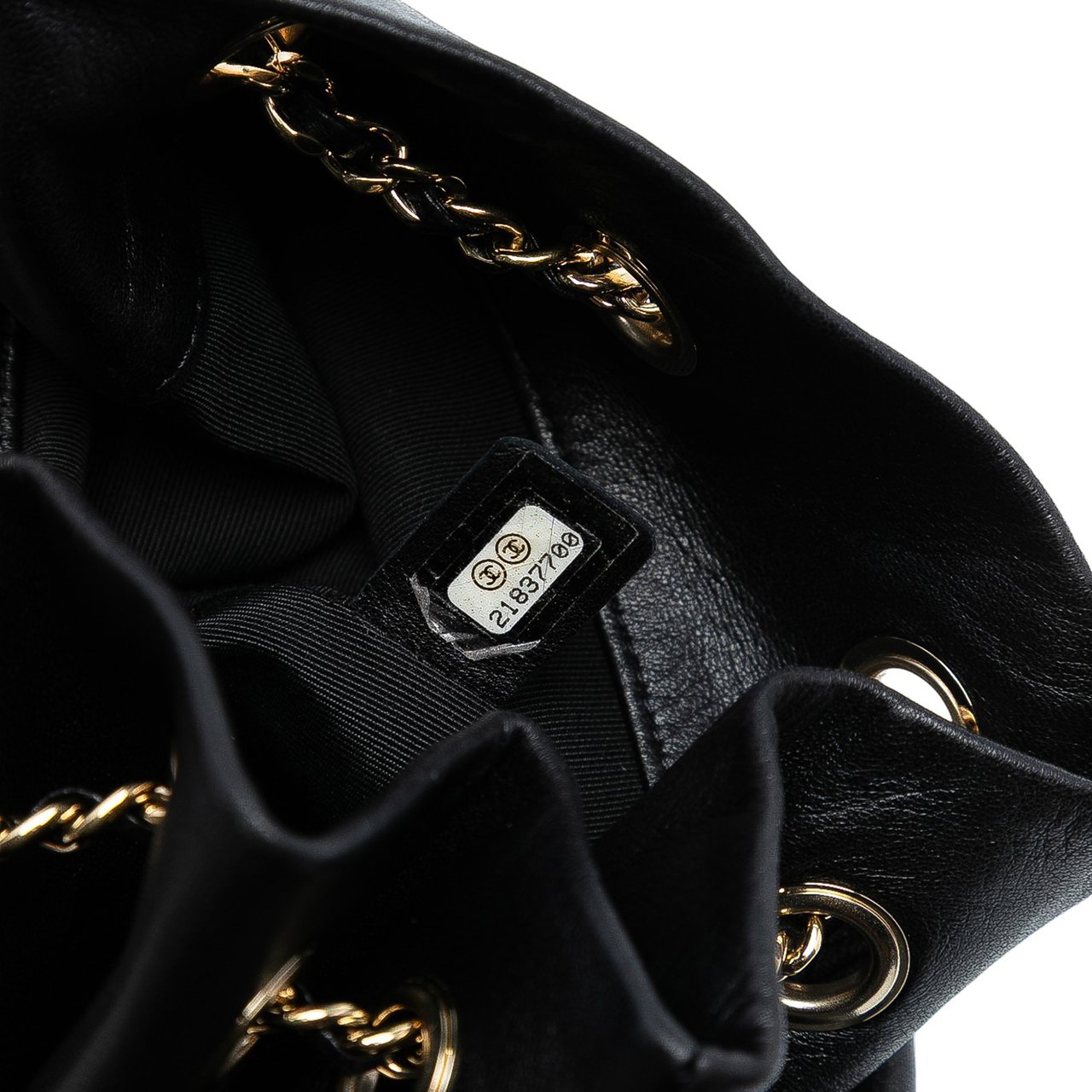 Chanel Large Quilted Lambskin In Seoul Backpack Zwart