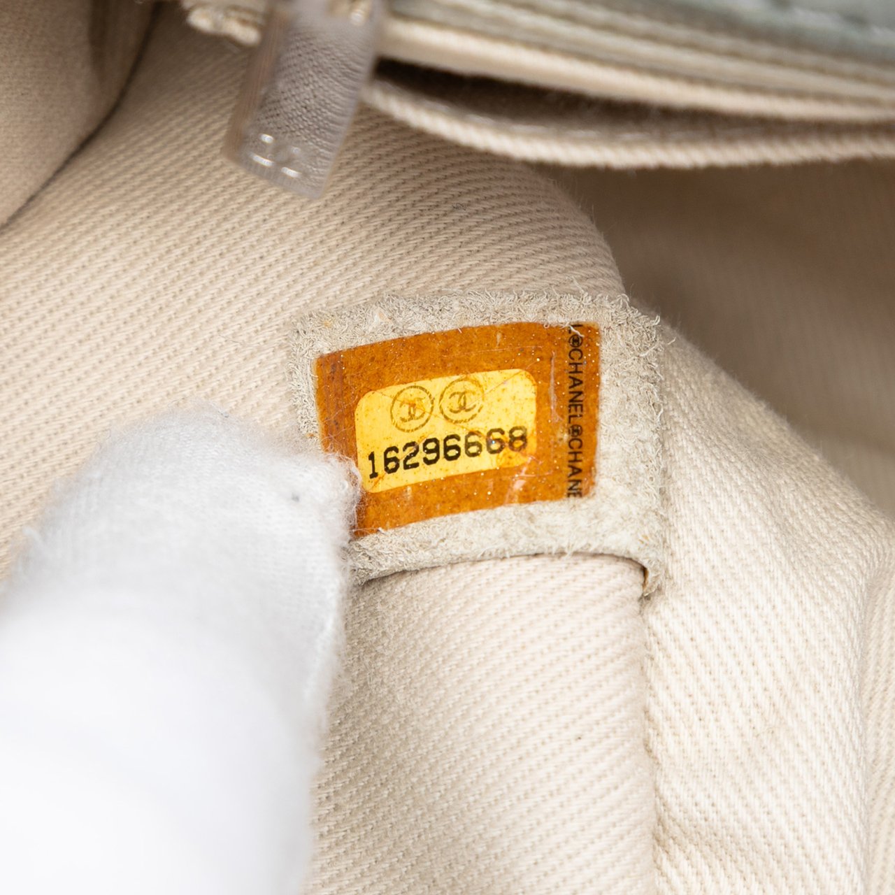 Chanel Calfskin French Riviera Shoulder Bag Grijs