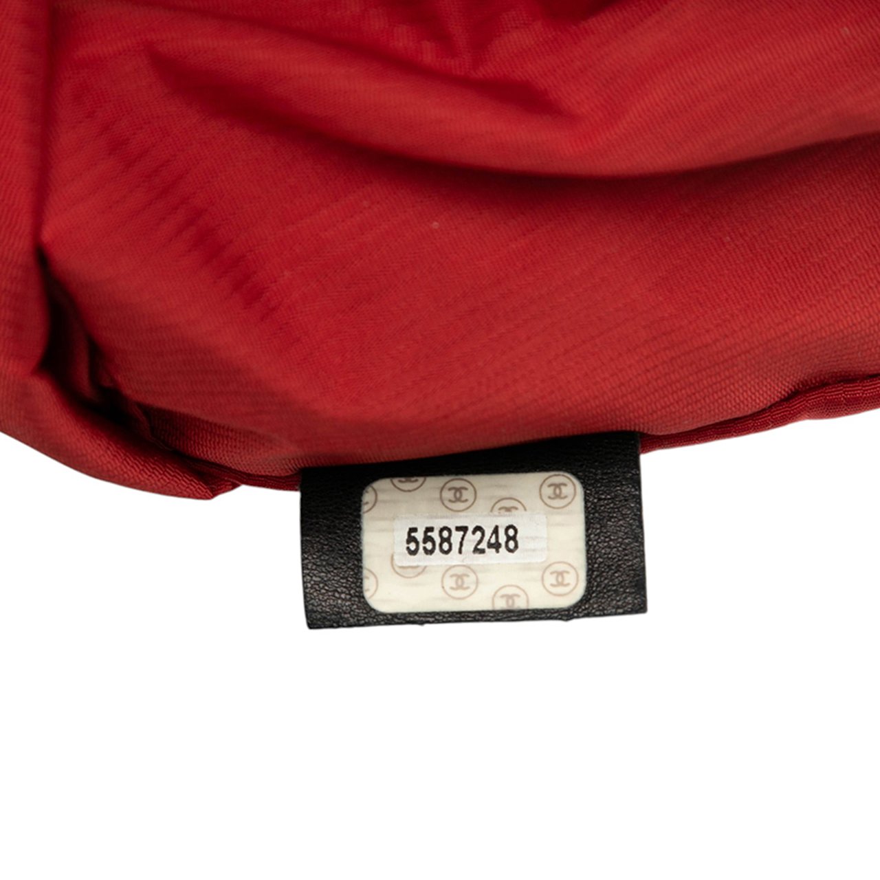 Chanel Old Travel Line Nylon Pouch Zwart