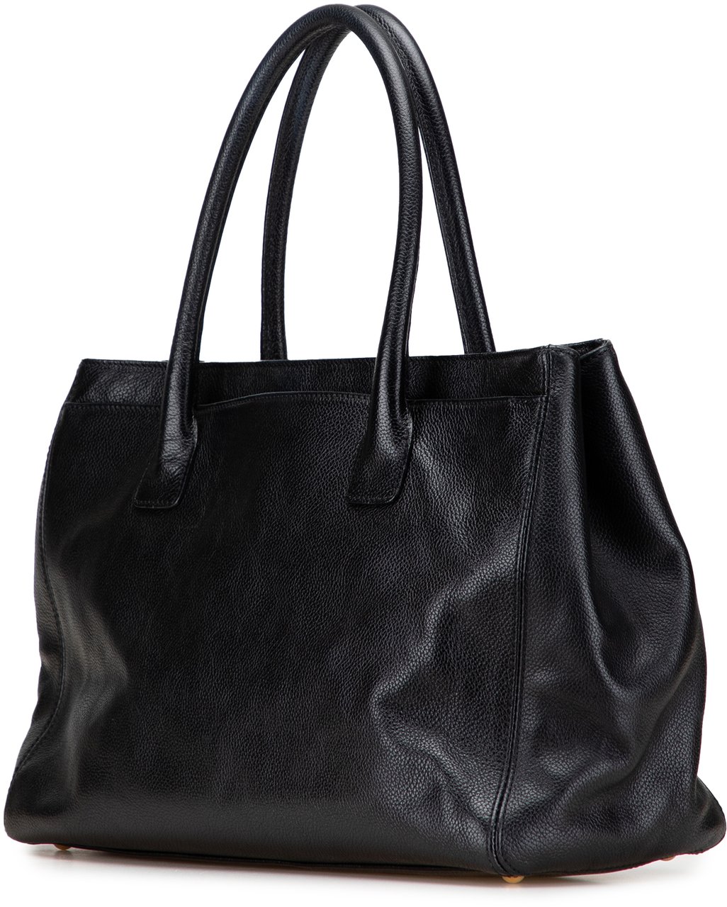 Chanel Medium Calfskin Executive Cerf Tote Zwart