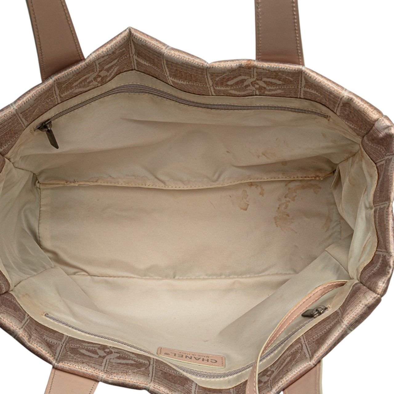 Chanel New Travel Line Nylon Tote Bruin