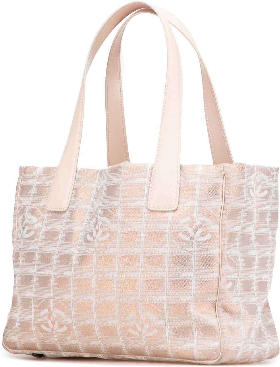 Chanel New Travel Line Nylon Tote Bruin