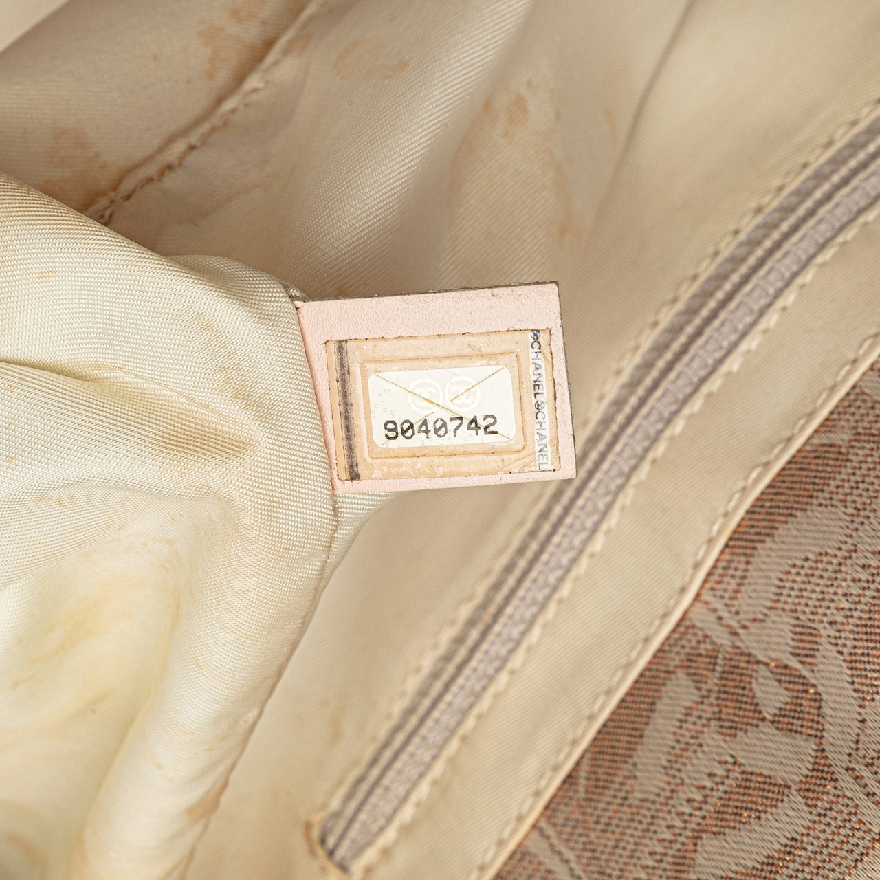 Chanel New Travel Line Nylon Tote Bruin