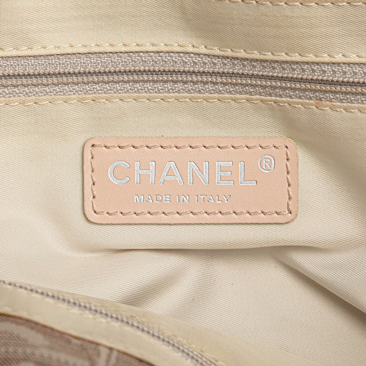 Chanel New Travel Line Nylon Tote Bruin