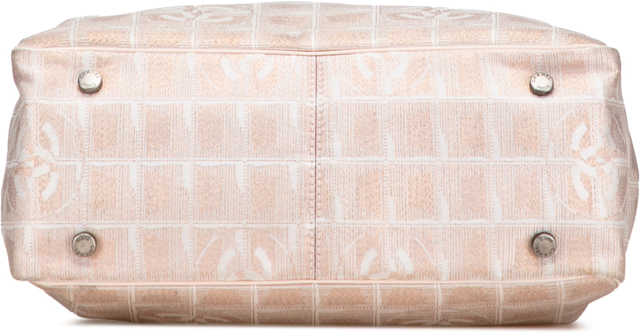 Chanel New Travel Line Nylon Tote Bruin