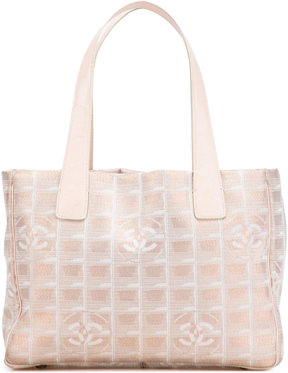 Chanel New Travel Line Nylon Tote Bruin