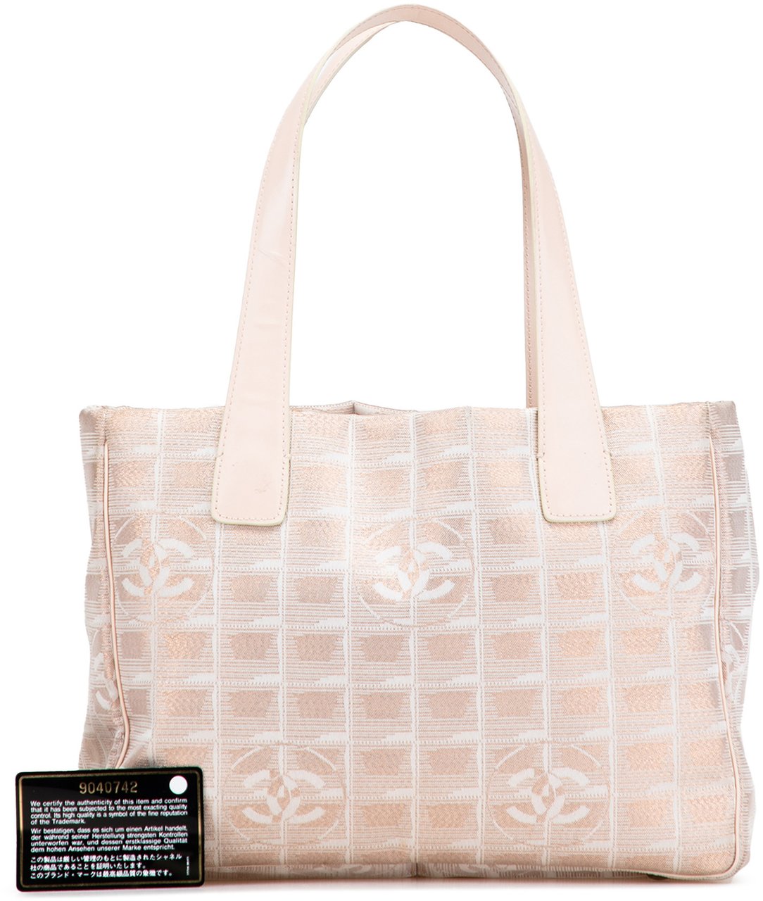 Chanel New Travel Line Nylon Tote Bruin