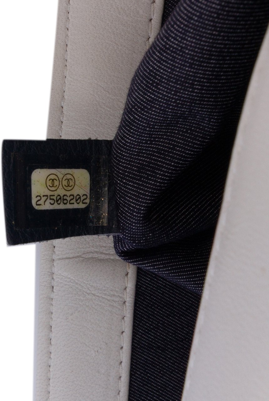 Chanel Lambskin CC Mania Flap Wit