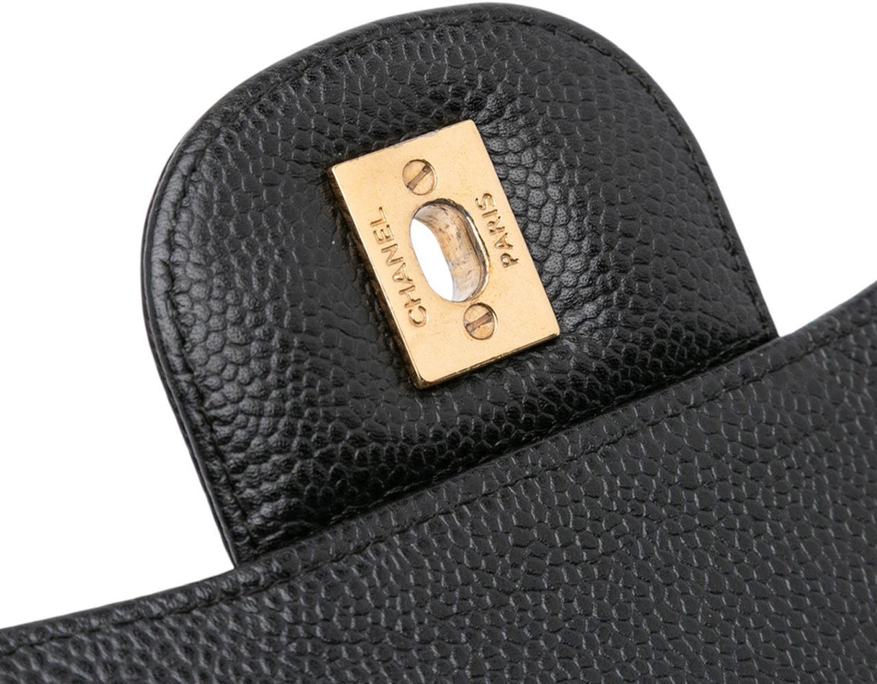 Chanel Jumbo Classic Caviar Double Flap Zwart