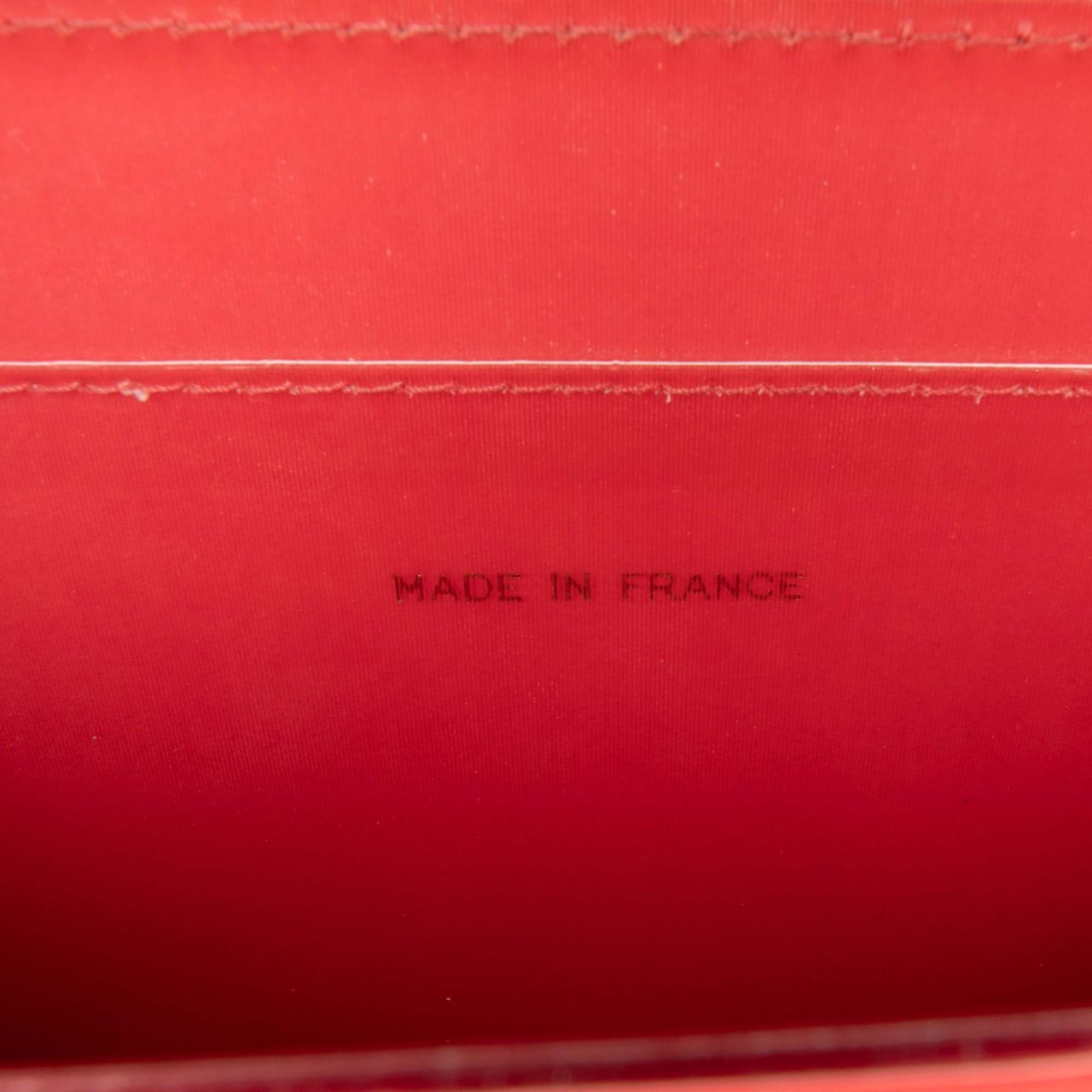 Chanel Vinyl Hologram CC Shoulder Bag Rood
