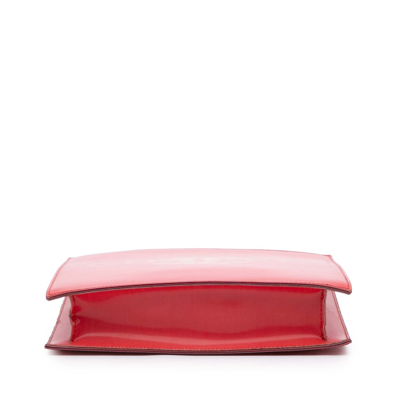 Chanel Vinyl Hologram CC Shoulder Bag Rood
