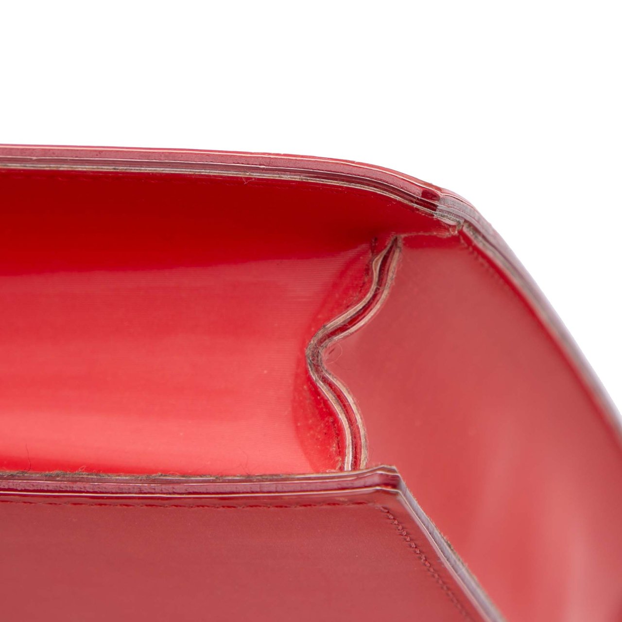 Chanel Vinyl Hologram CC Shoulder Bag Rood