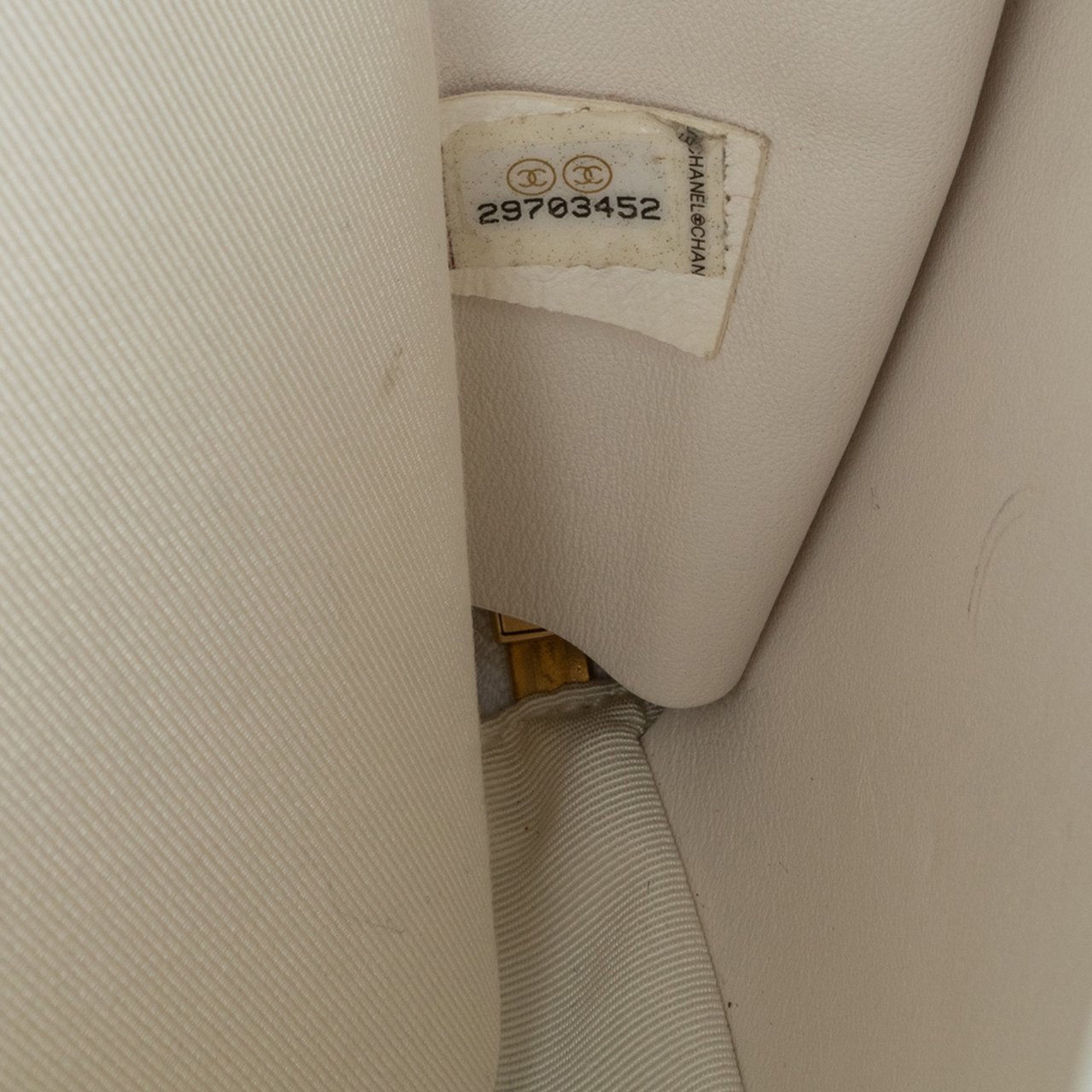 Chanel CC Lambskin Round Handle Camera Case Wit