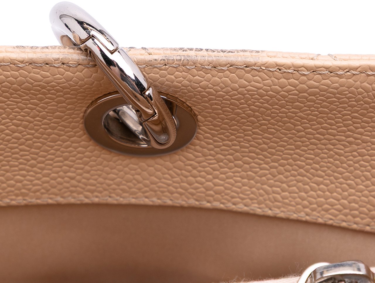 Chanel Caviar Grand Shopping Tote Bruin