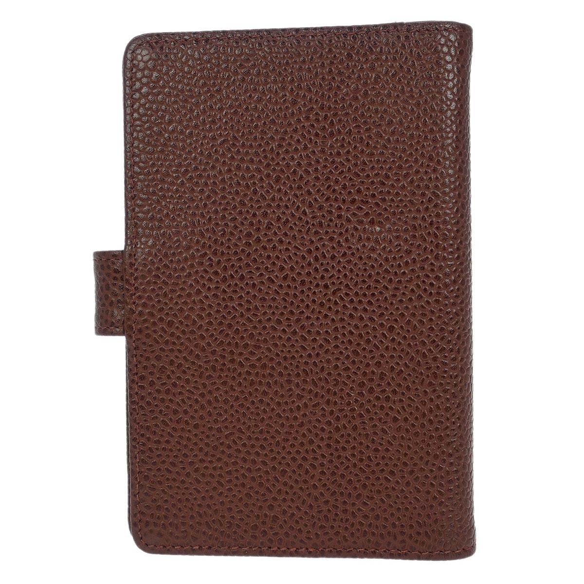 Chanel Chanel CC Bifold Wallet Quilted Caviar Compact Bruin