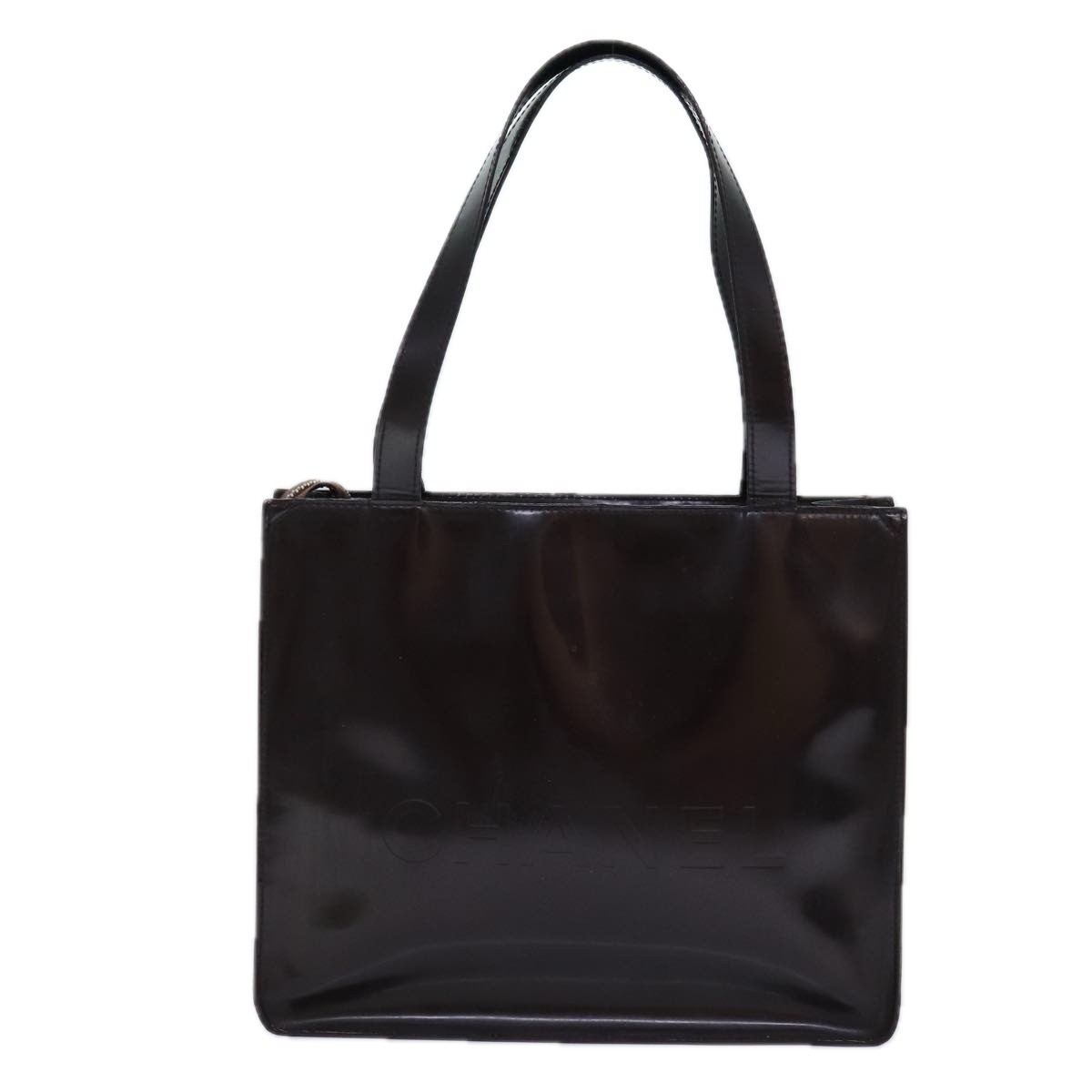 Chanel Chanel Vintage Timeless Shopping Tote Leather Bruin