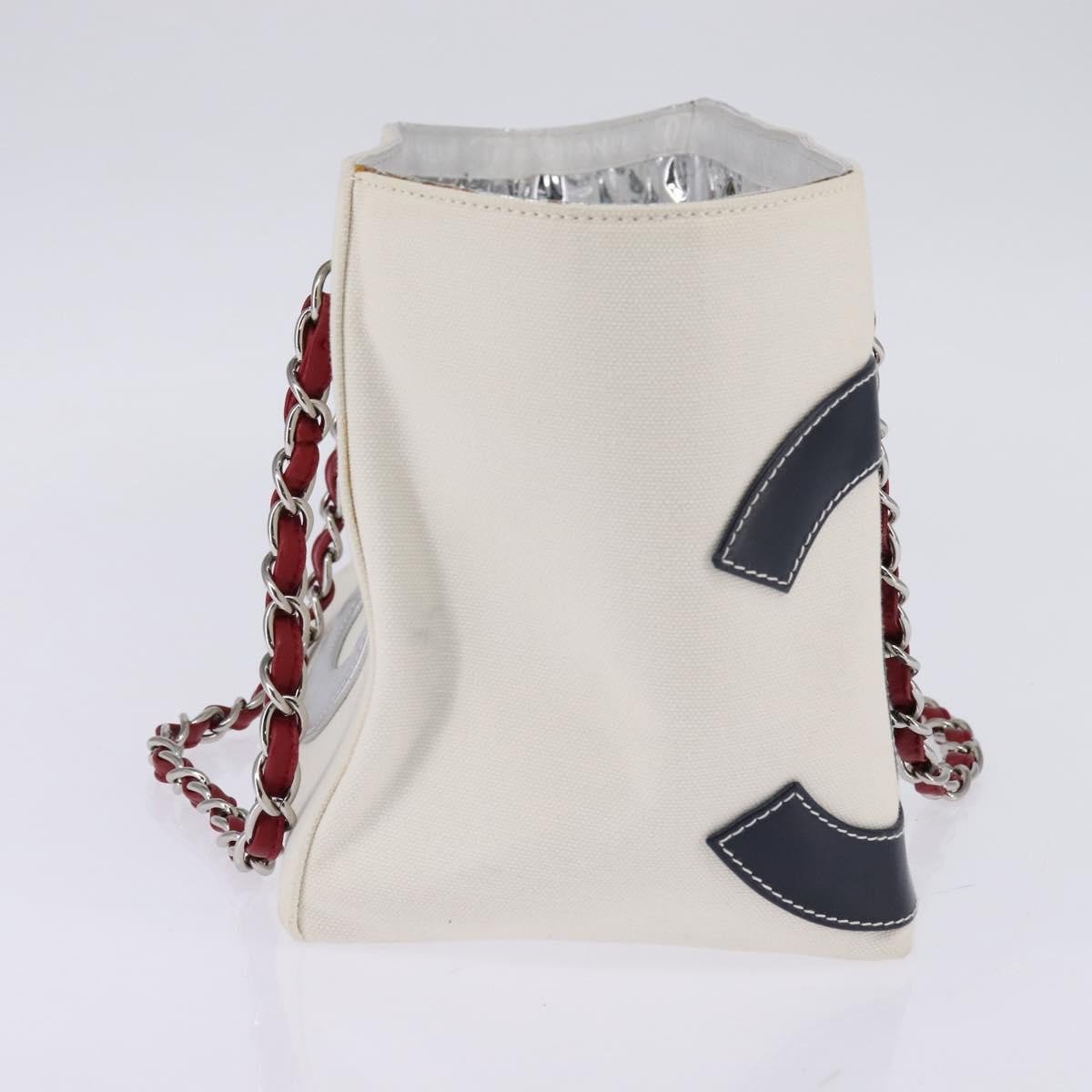 Chanel Chanel No.5 Tote Canvas and Leather Small Wit