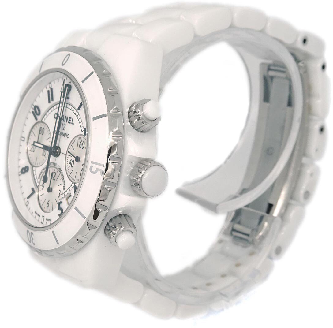 Chanel Chanel J12 Automatic Watch Ceramic and Stainless Steel 42 Divers