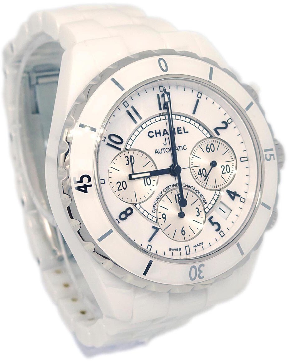 Chanel Chanel J12 Automatic Watch Ceramic and Stainless Steel 42 Divers