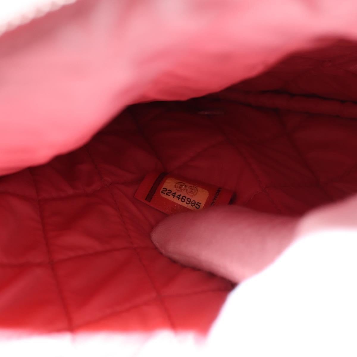 Chanel Chanel O Case Clutch Quilted Lambskin Medium Roze