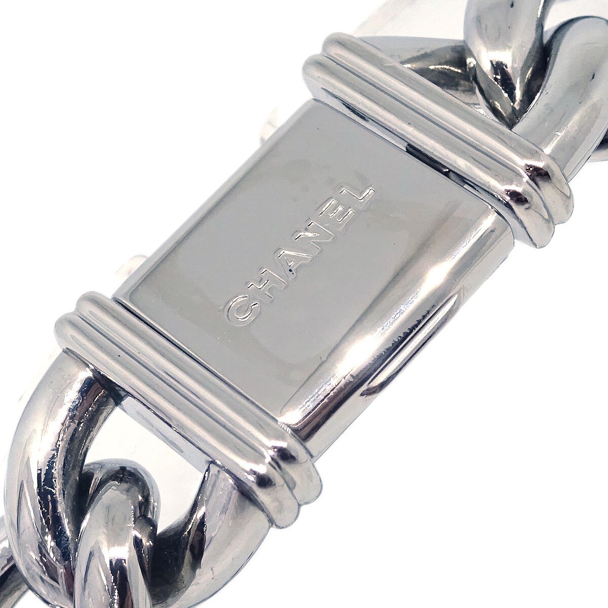 Chanel Chanel Premiere Chain Quartz Watch Stainless Steel 16 Divers