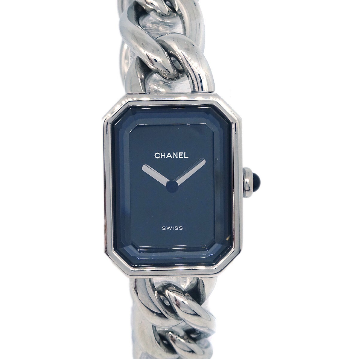 Chanel Chanel Premiere Chain Quartz Watch Stainless Steel 16 Divers