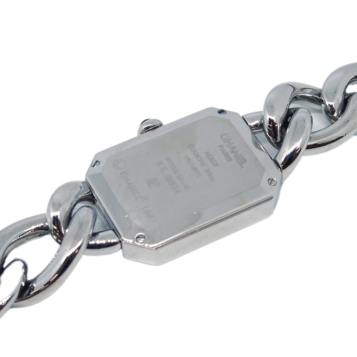 Chanel Chanel Premiere Chain Quartz Watch Stainless Steel 16 Divers