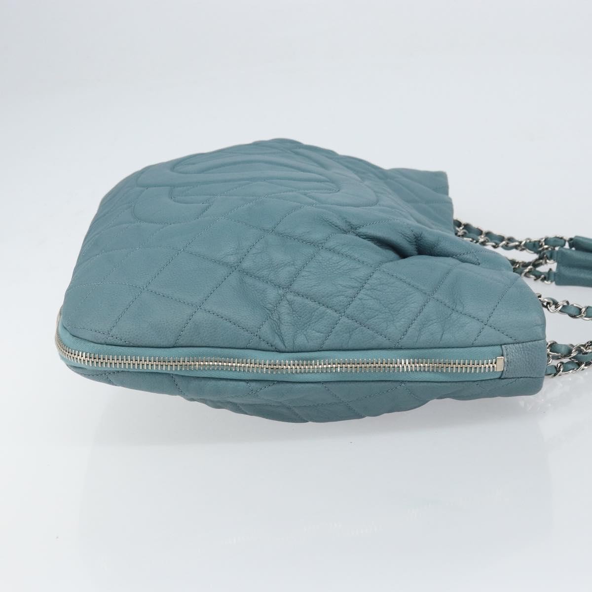 Chanel Chanel Timeless CC Expandable Tote Quilted Caviar Large Blauw