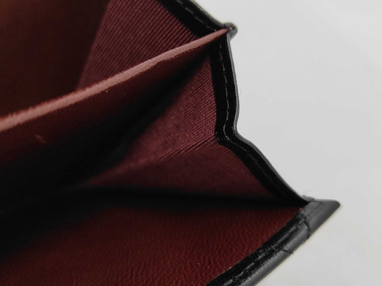 Chanel Trifold Flap Lambskin Zwart